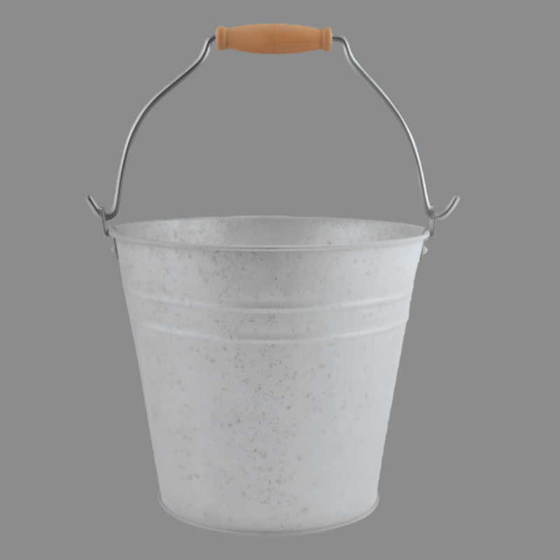 Balde zinc envejecido - 5 lt