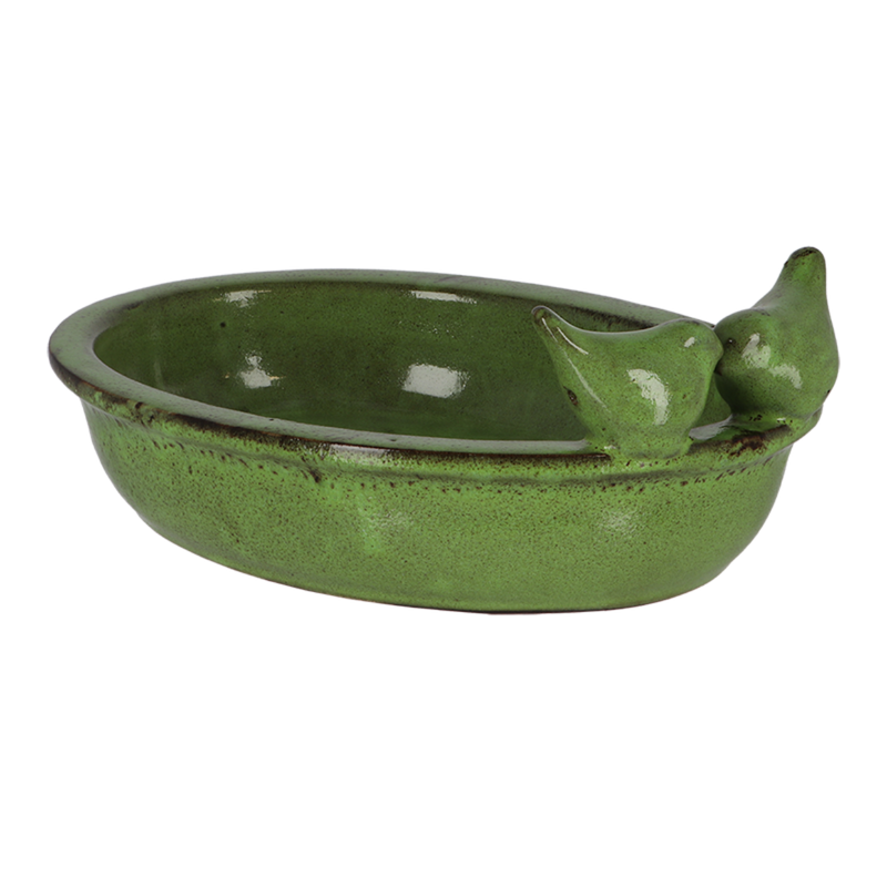 Bebedero de pájaros - Verde
