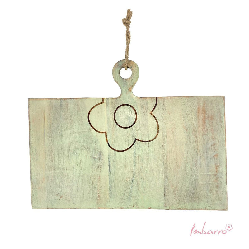 Tabla de servir de madera Sal - Menta