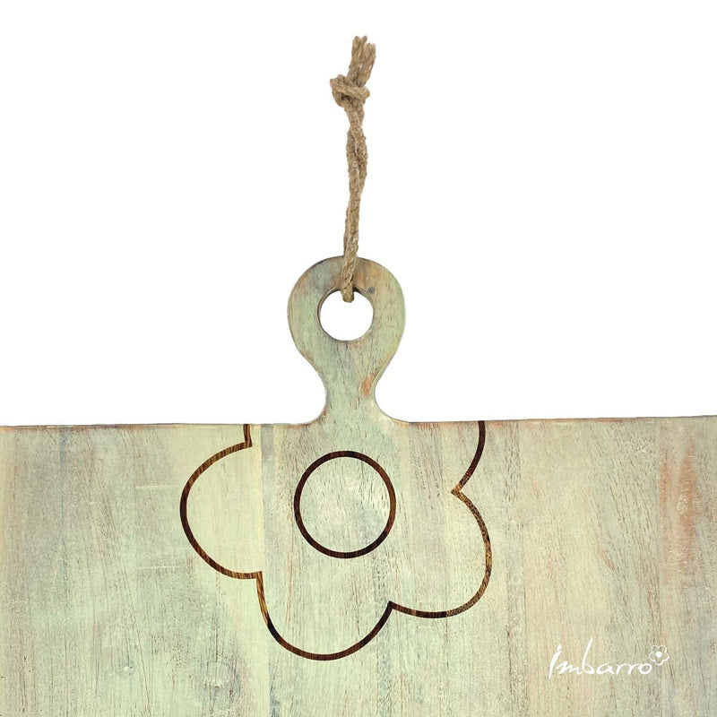 Tabla de servir de madera Sal - Menta