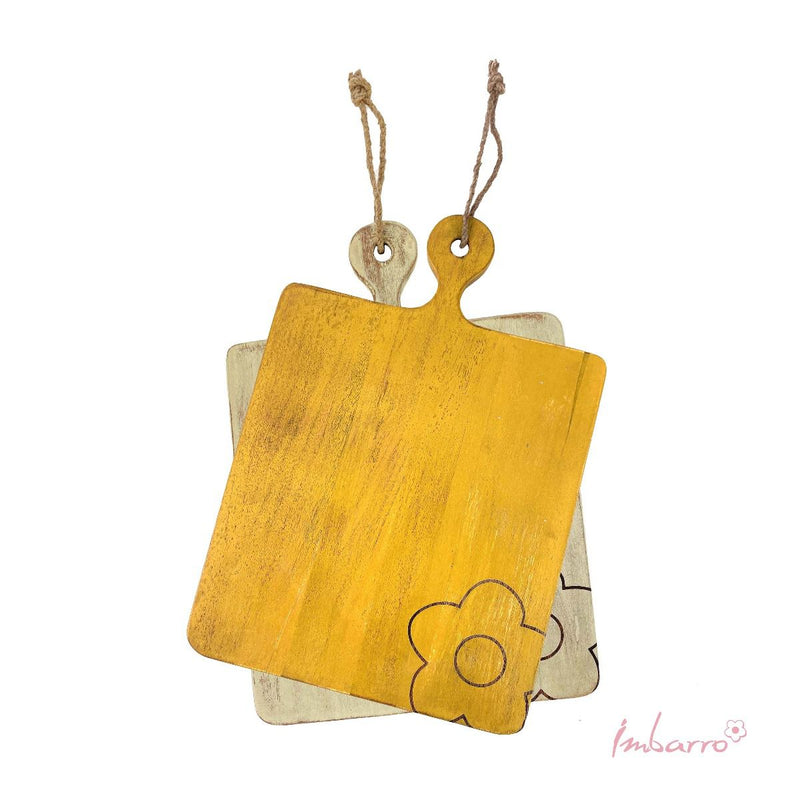 Tabla de servir de madera Brava - Ocre